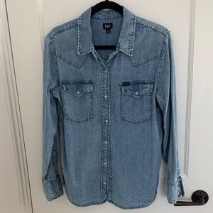 Lee Classic Blue Denim Shirt